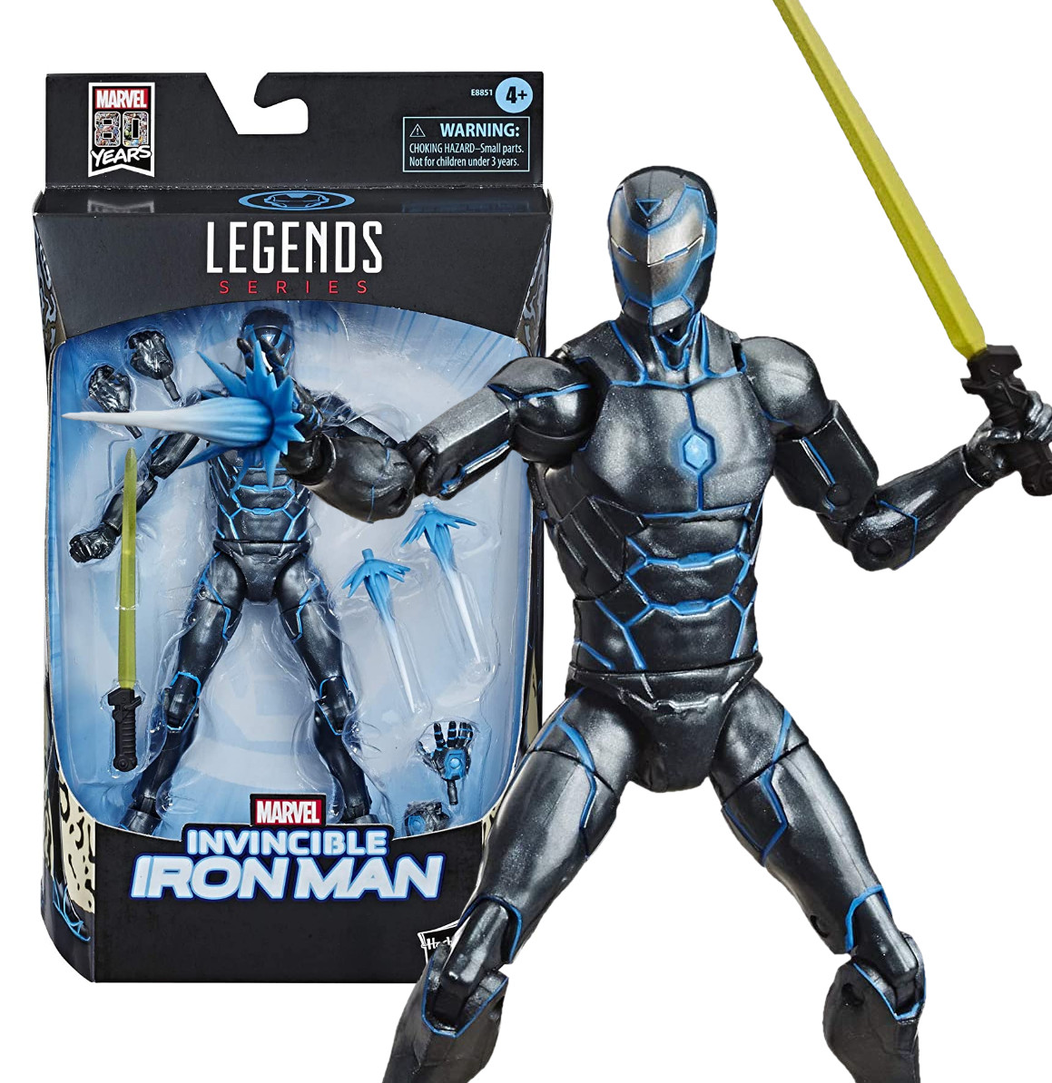 Iron Man (Stealth Suit) | Exclusive FanChannel | Marvel 80 Years | Invincible Iron Man | Hasbro 2019 | Marvel Legends