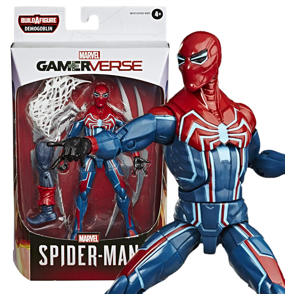 Figura de Spiderman Traje de Velocidad Gamerverse: Spider-man | Marvel Legends Hasbro 2020