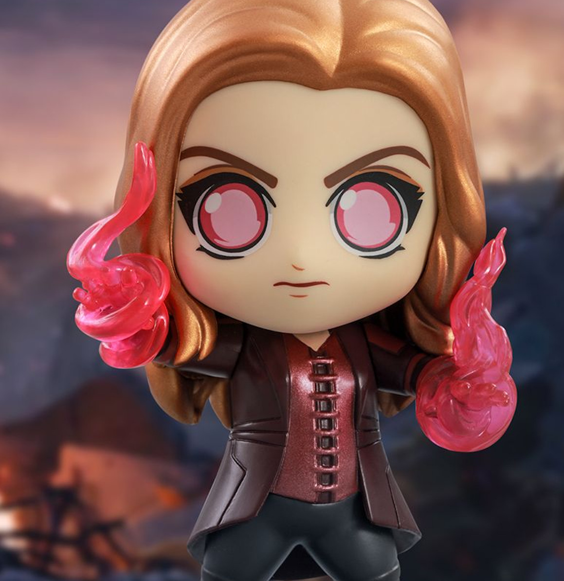 Figura de Scarlet Witch en Avengers: Endgame de Hot Toys Cosbabys | COSB 732