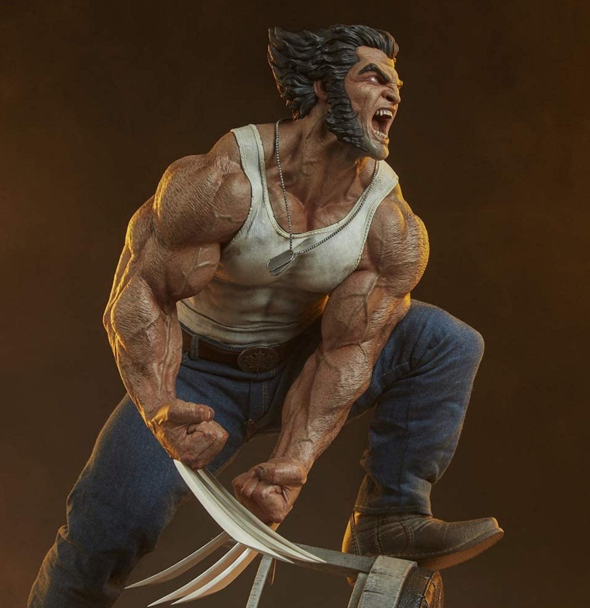 Estatua de Logan en Formato Premium | Sideshow de Marvel