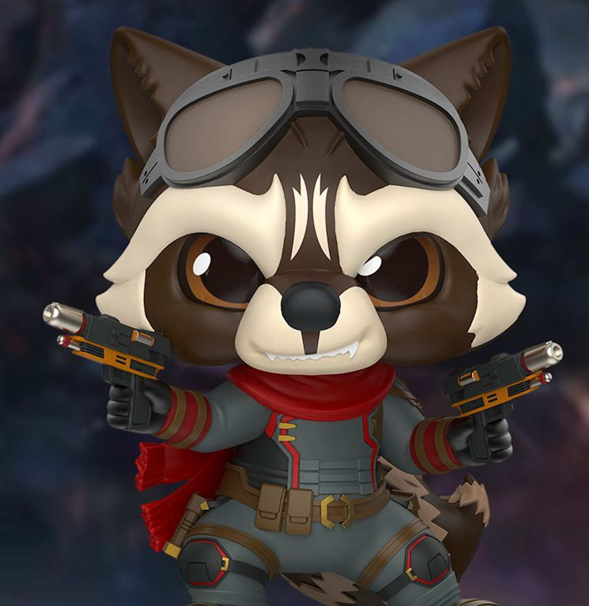 Figura de Rocket Racoon en Avengers: Endgame | Hot Toys Cosbabys
