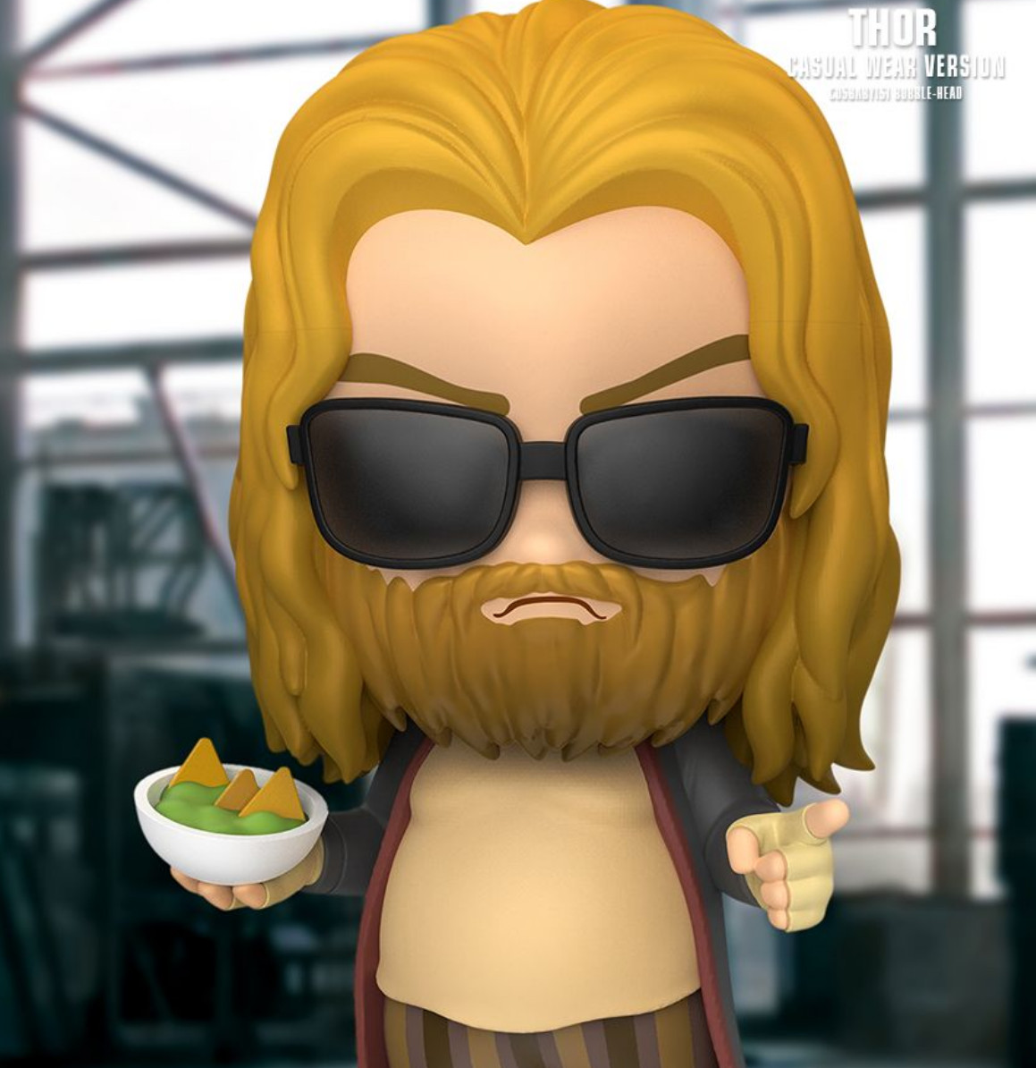 Figura de Thor Gordo en Avengers: Endgame | Hot Toys Cosbabys | COSB 662