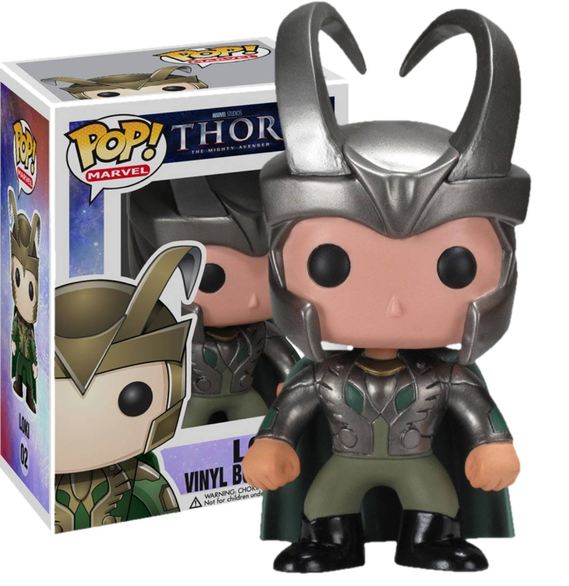 Muñeco de Loki en Thor: The mighty Avenger Funko PoP Marvel 002