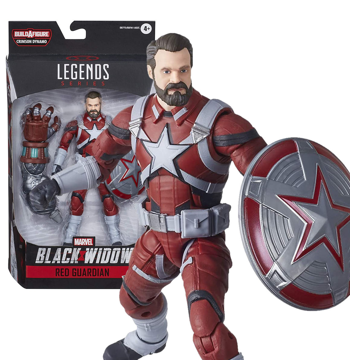 Red Guardian · BAF Crimson Dynamo · Marvel Legends 2020 · Black Widow