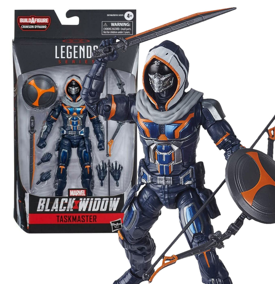 TaskMaster · BAF Crimson Dynamo · Marvel Legends · Black Widow 2020