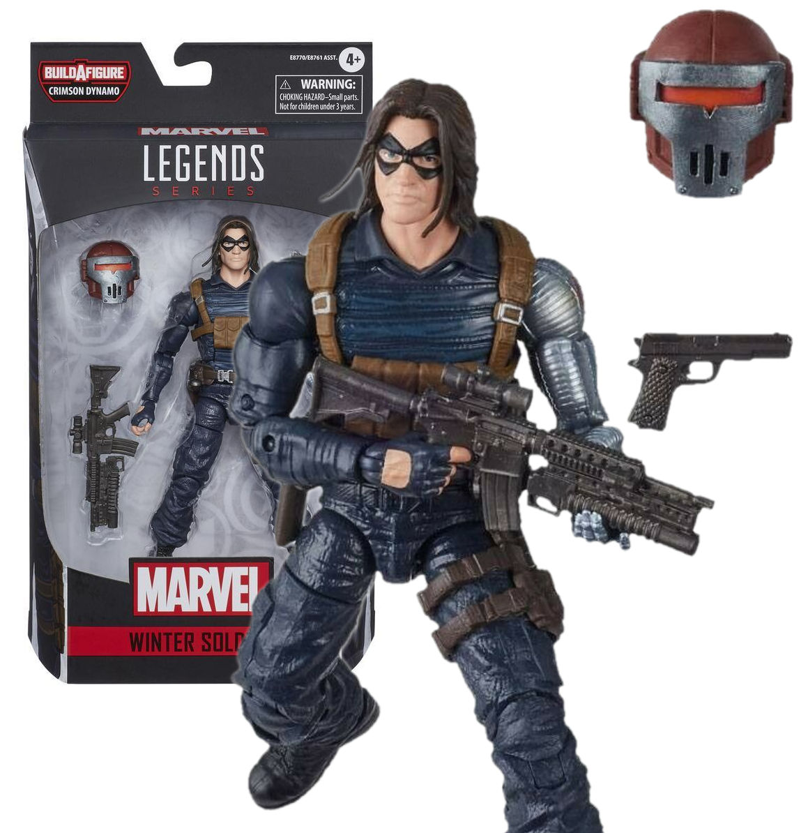 Winter Soldier · BAF Crimson Dynamo · Marvel Legends 2020