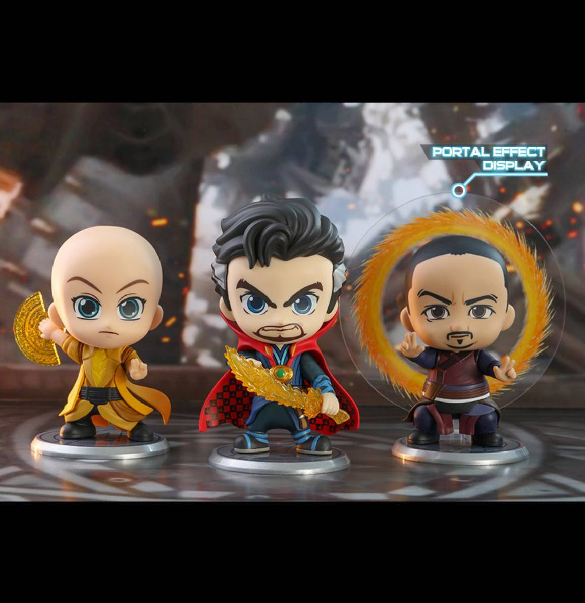 Pack de Figuras de Doctor Strange, Ancient One y Wong | Avengers: EndGame | Pack de 3 | COSB 575