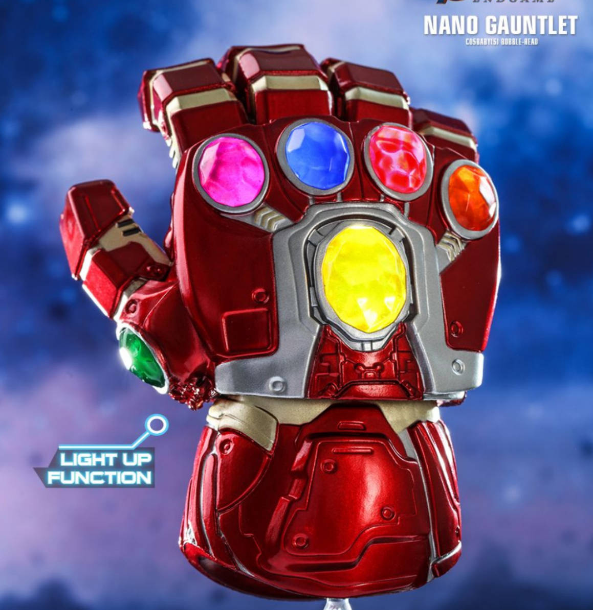 Figura Cosbaby de Nano Gauntlet | Avengers: EndGame | Con Luz | COSB 572