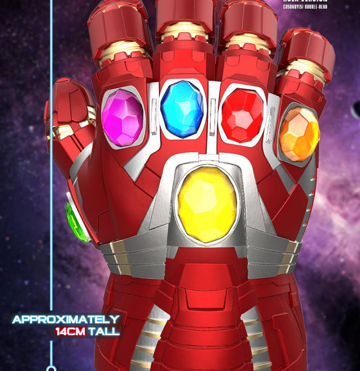 Figura de Nano Gauntlet Hulk Version | Avengers: EndGame | Grande | Cosbaby | COSB 647