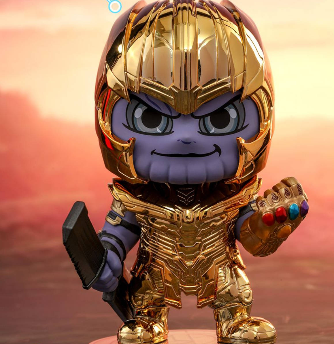 Figura de Thanos Metallic Version | Avengers: EndGame | Cosbaby | COSB 574