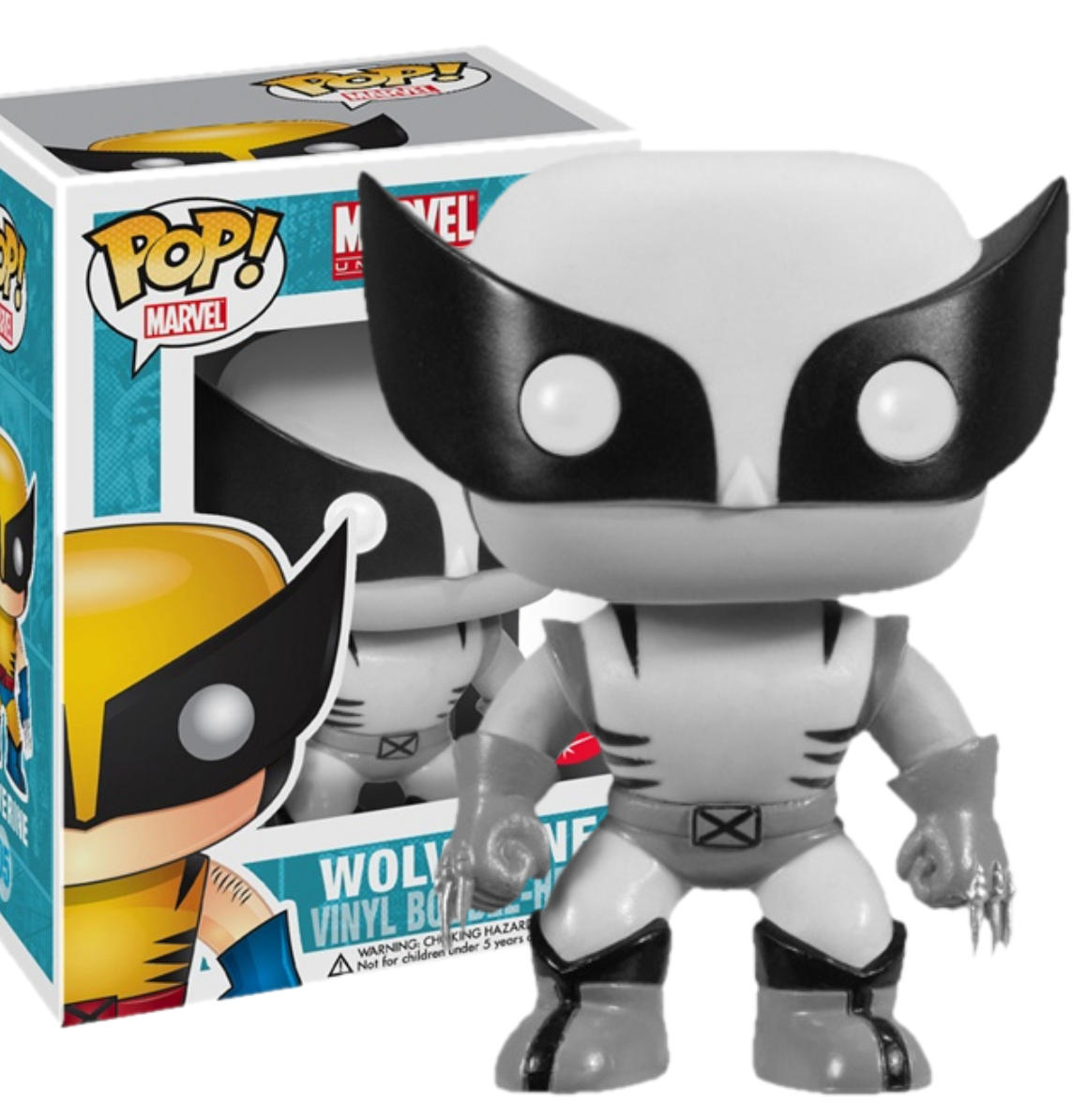 Funko POP Wolverine - Black and White - Exclusive | Marvel Universe Serie 1 | 005