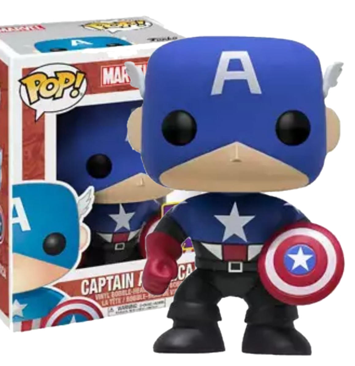 Funko POP Captain America Bucky Cap - SDCC 2017 - Exclusive | Marvel Universe Serie 1 | 006