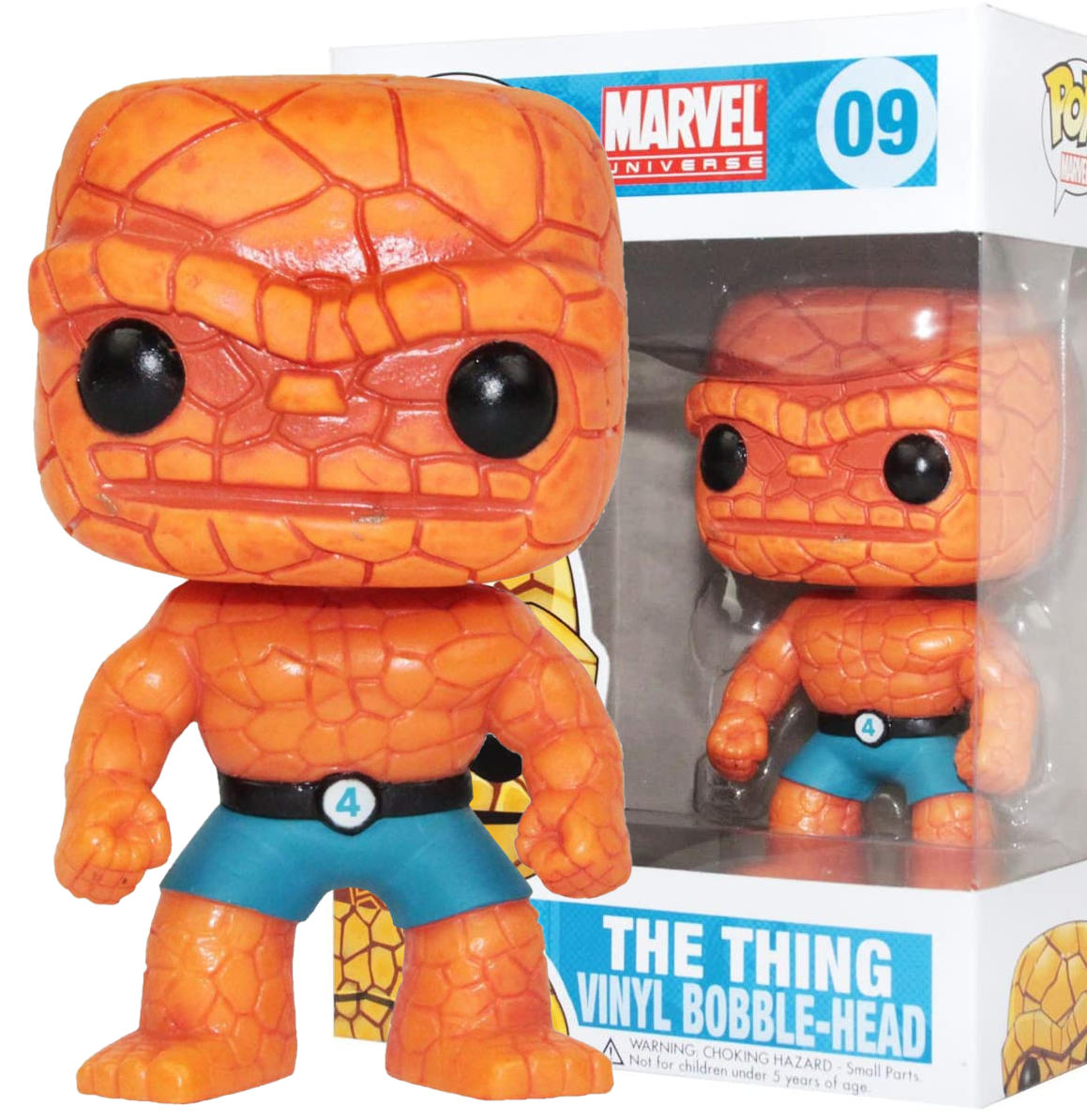Funko POP The Thing | Marvel Universe Serie 1 | 009