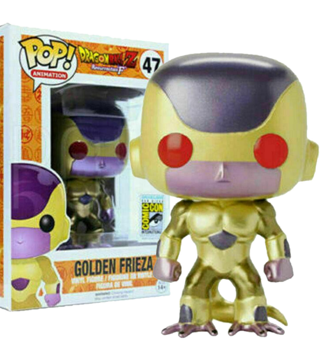 Figura de Golden Frieza DBZ Funko PoP 47 SDCC 2015