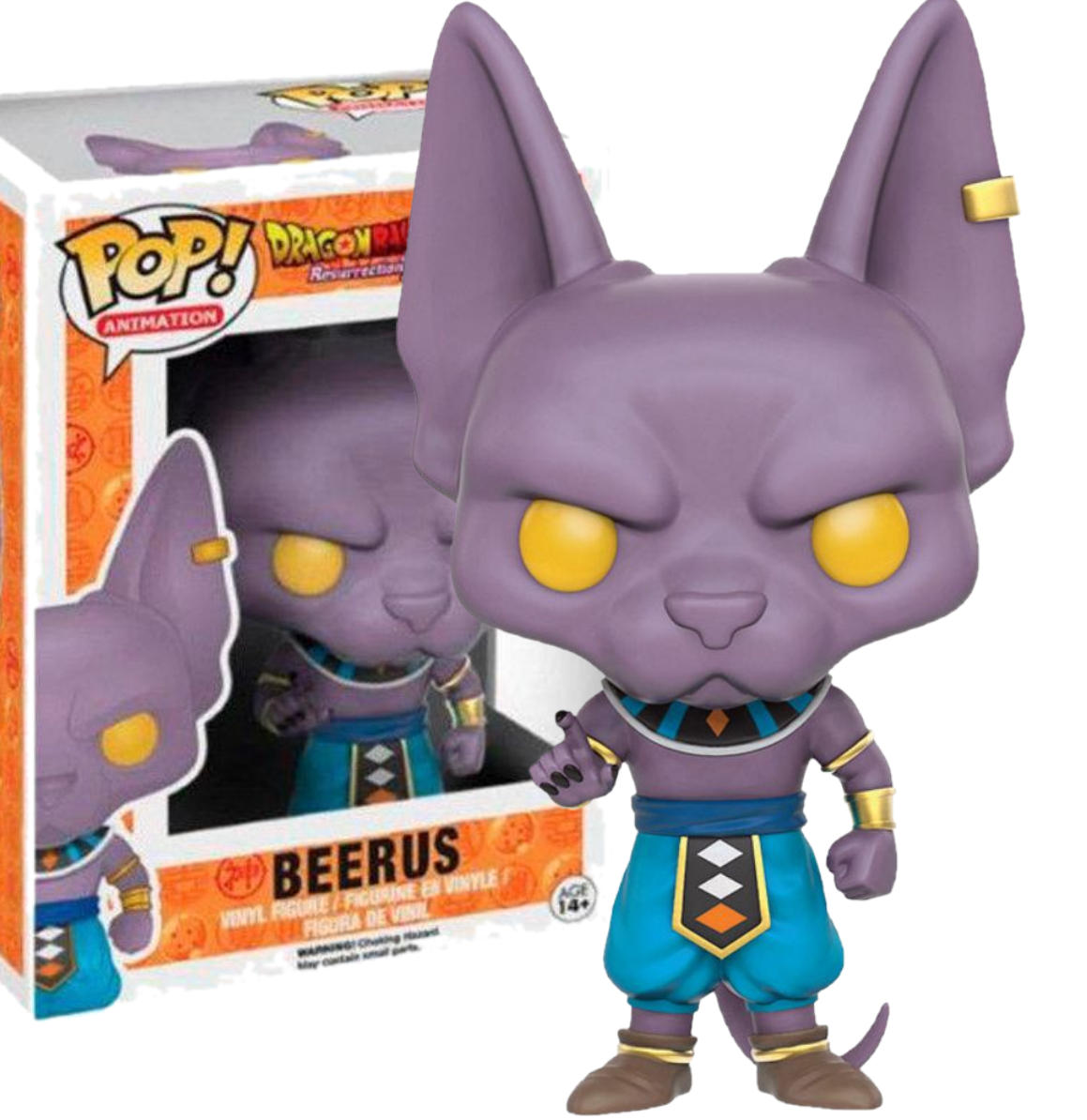 Figura de Beerus DBZ Funko PoP 120