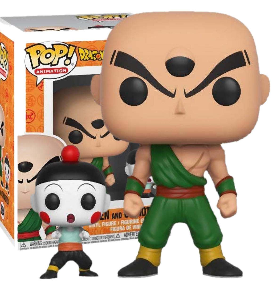 Figura de Tien and Chiaotzu DBZ Funko PoP 384