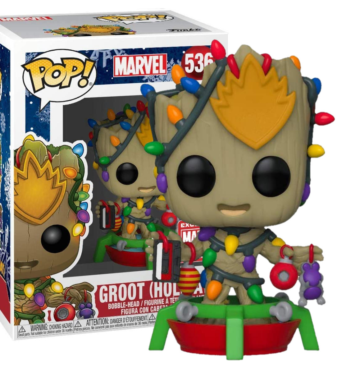 Funko POP Groot Holiday | Marvel | 536