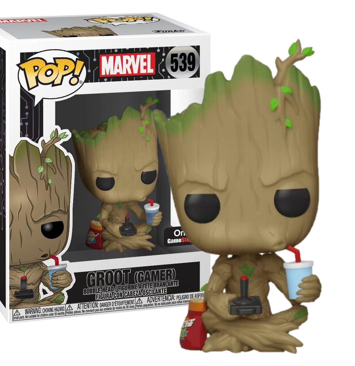 Funko POP Groot Gamer | Marvel | 539
