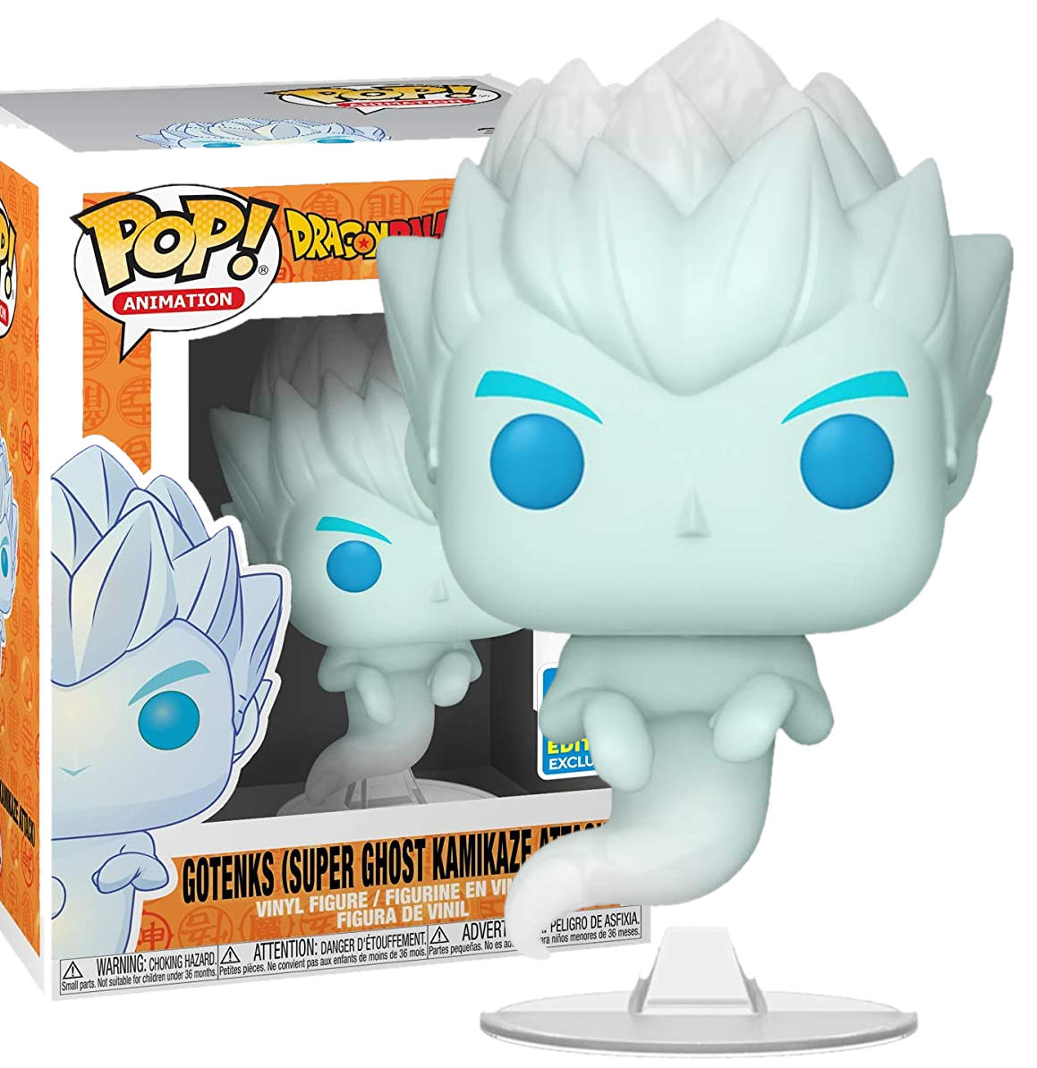 Figura de Gotenks Super Ghost Kamikaze Attack - Exclusive Summer Convention 2019 DBZ Funko PoP 634