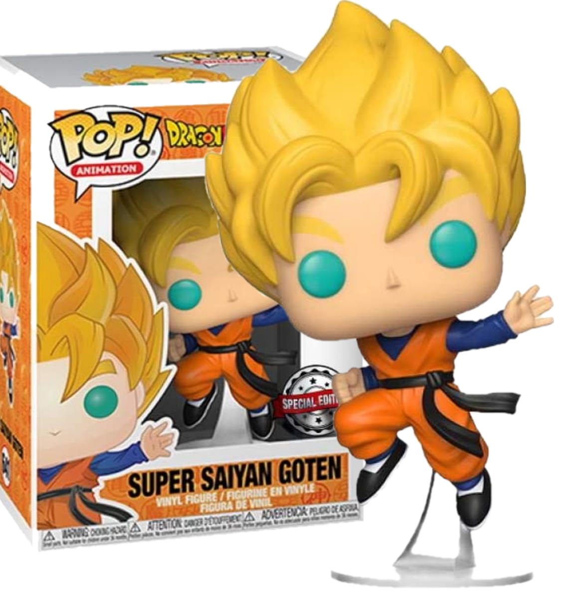 Figura de Super Saiyan Goten - Exclusive DBZ Funko PoP 641