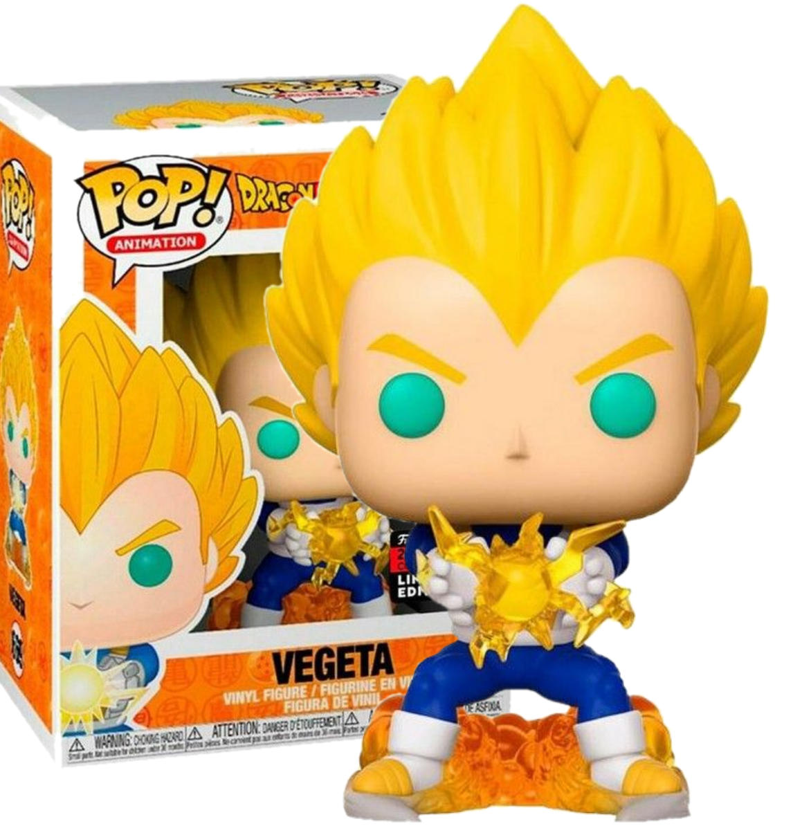 Figura de Final Flash Vegeta - Exclusive NYCC 2019 DBZ Funko PoP 669