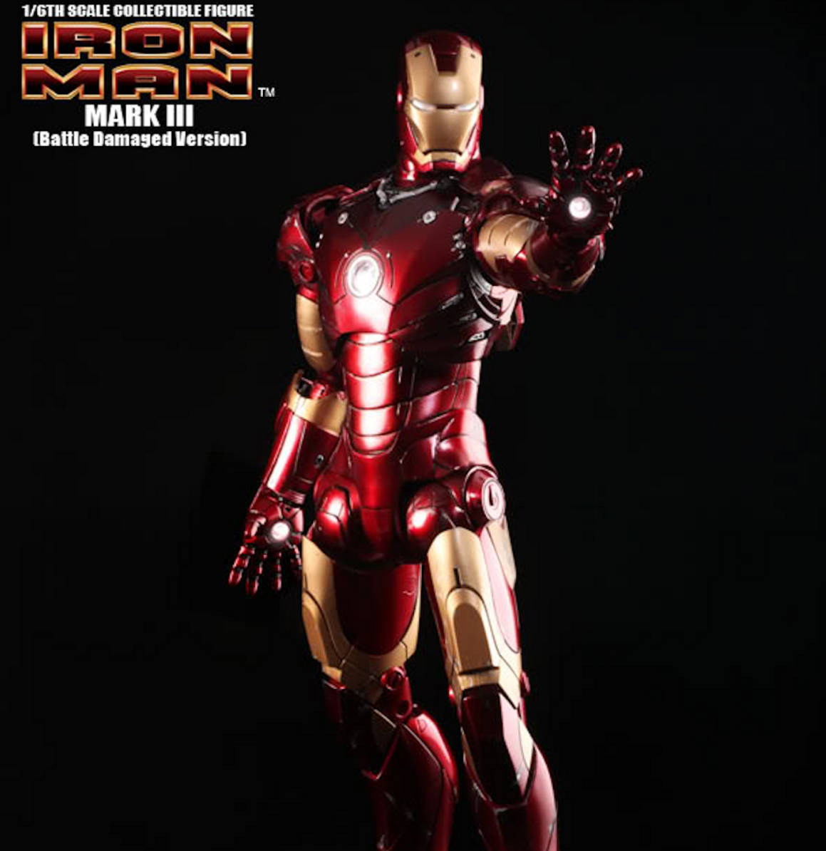 Figura Hot Toys Iron Man Mark III | Battle Damage Version | Iron Man 1 | MMS 110