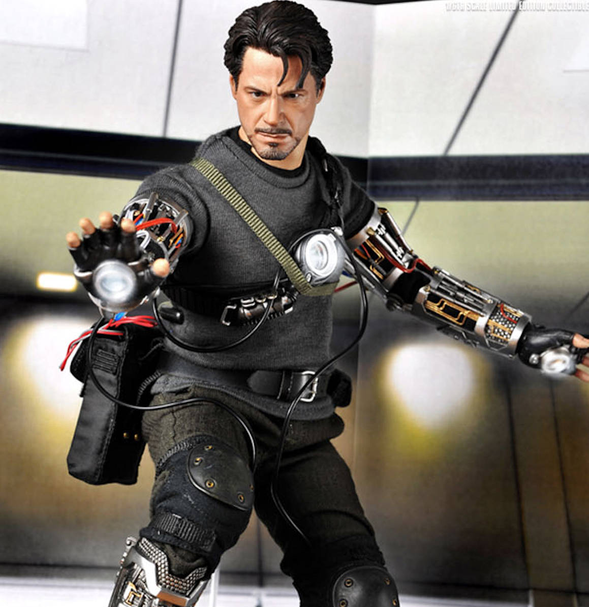Figura Hot Toys Toni Stark (Mech Test Version) | Limited Edition | Iron Man 1 | MMS 116