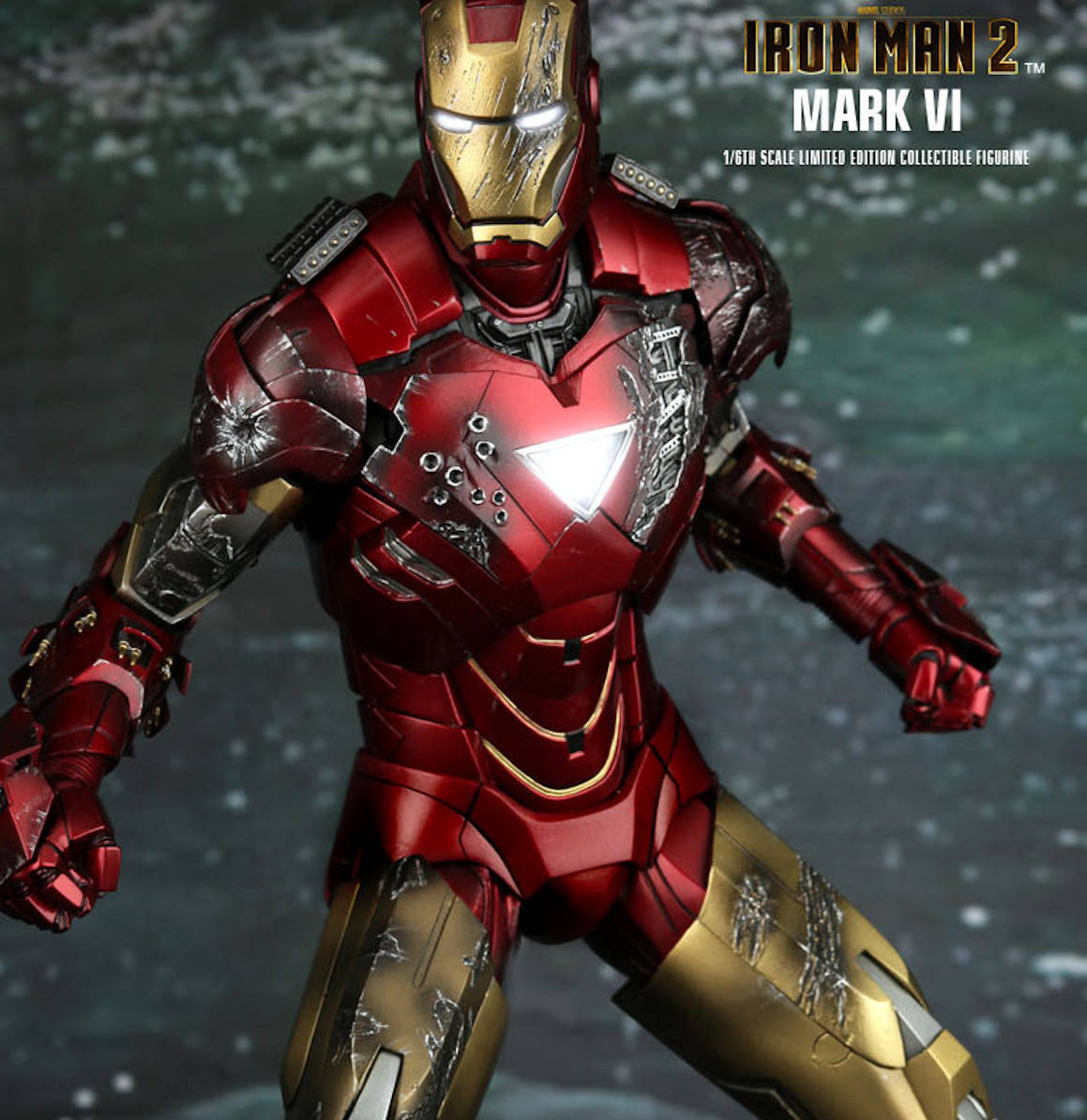 Figura Hot Toys Iron Man Mark VI | Limited Edition | Iron Man 2 | MMS 132