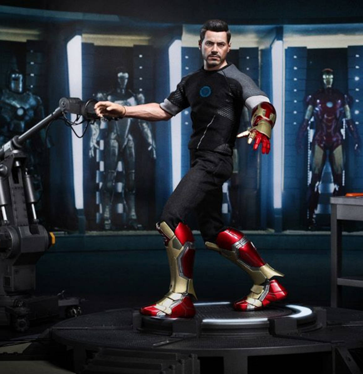 Figura Hot Toys Tony Stark | Iron Man 3 | MMS 191