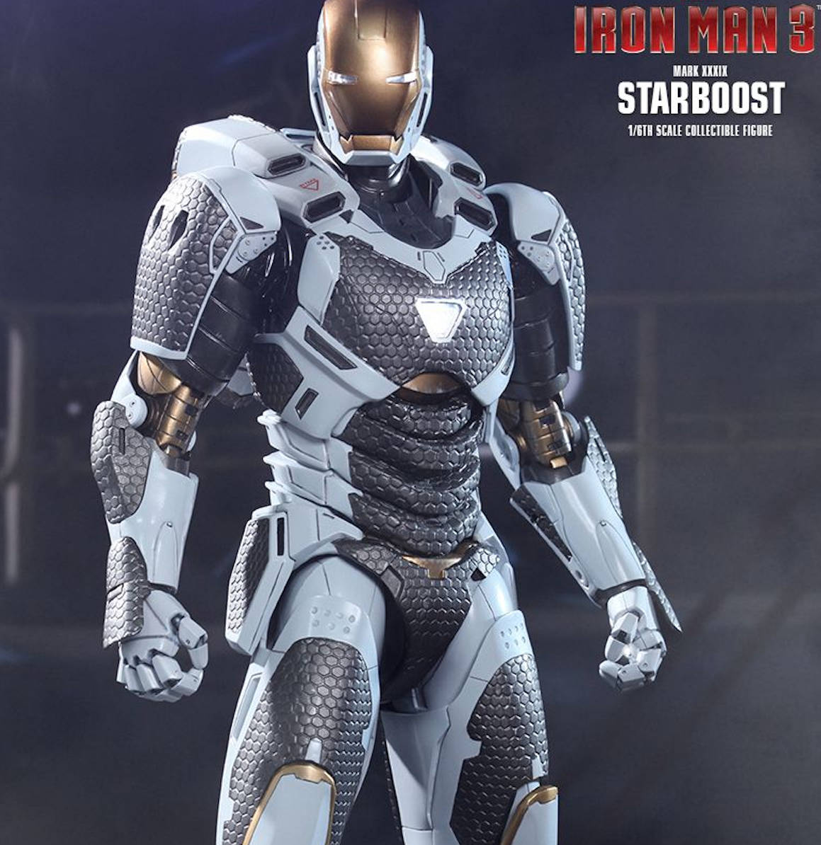 Figura Hot Toys Mark XXXIX Starboost Armor | Iron Man 3 | MMS 214