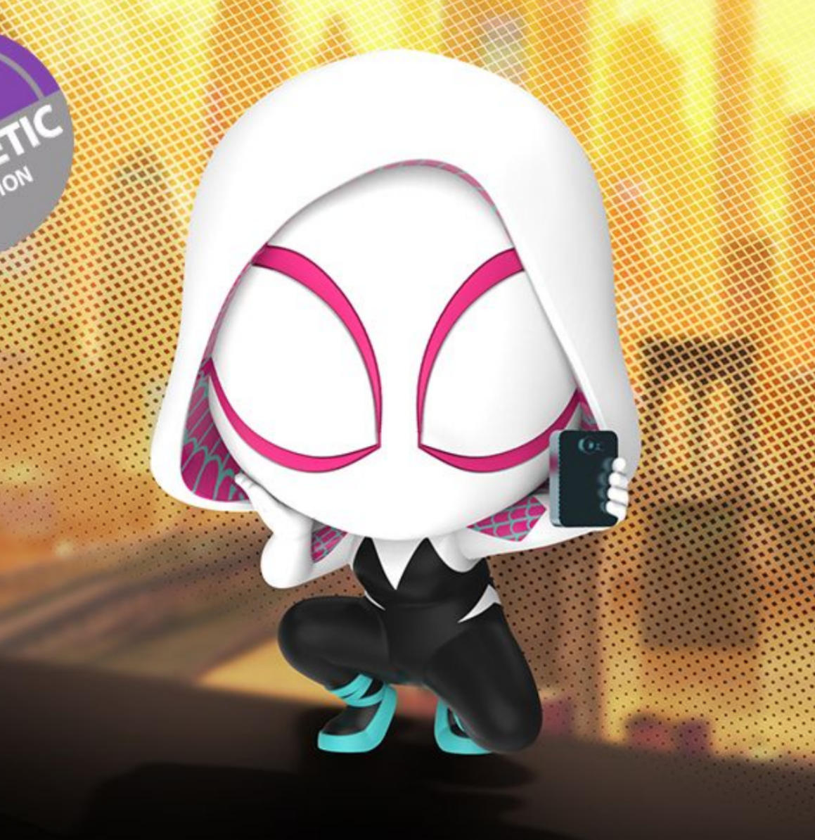 Figura de Spider-Gwen | Spider-Man: Into The Spider-Verse | Cosbaby (s) | COSB 637