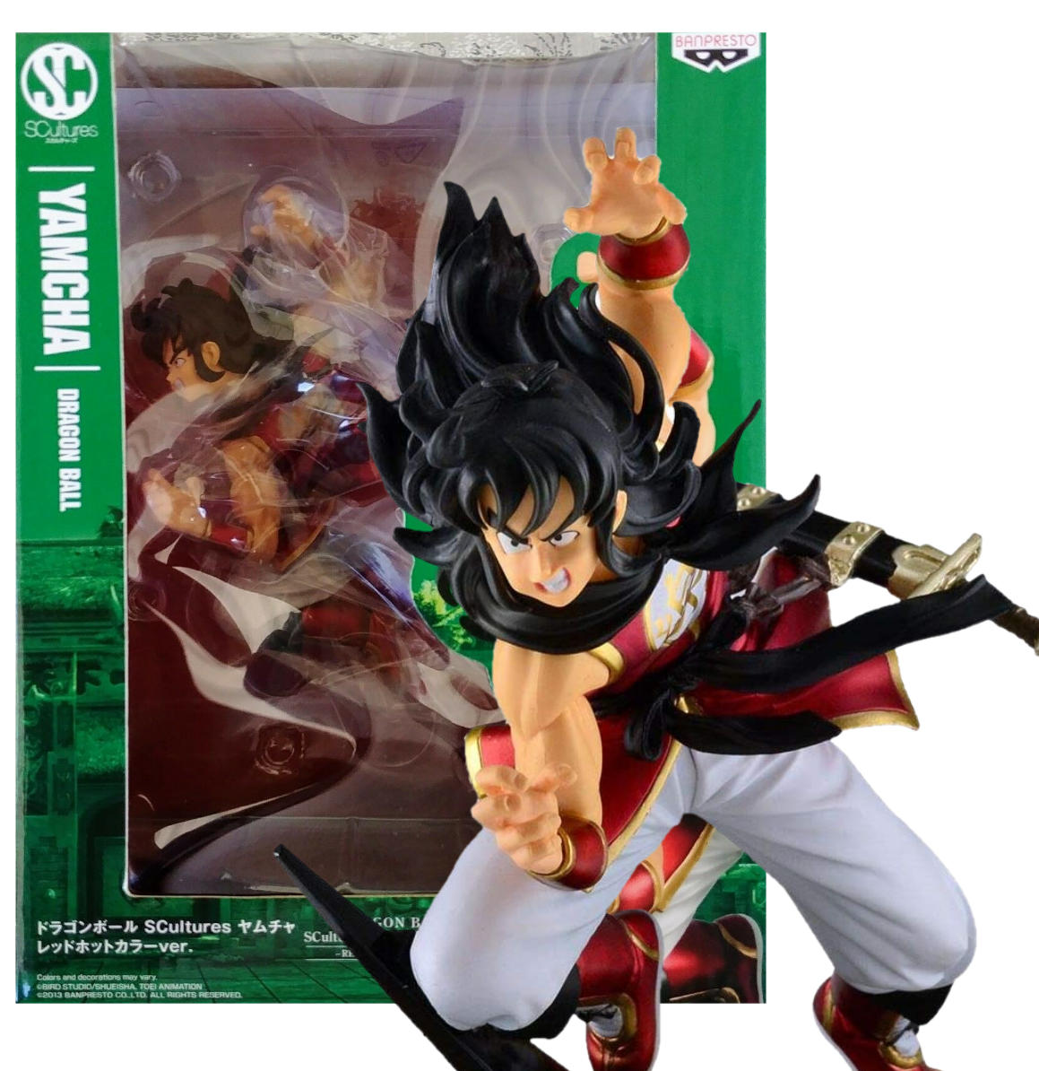 Estatua de Yamcha | Red Color Ver. | Tenkaichi Budokai 4 | Colosseum SCultures BIG