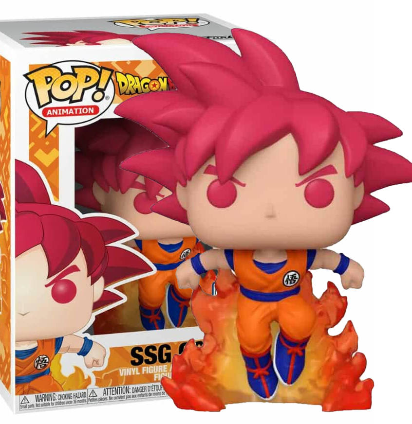 Figura de SSG Goku - Exclusive SDCC 2020 DB Super Funko PoP 827