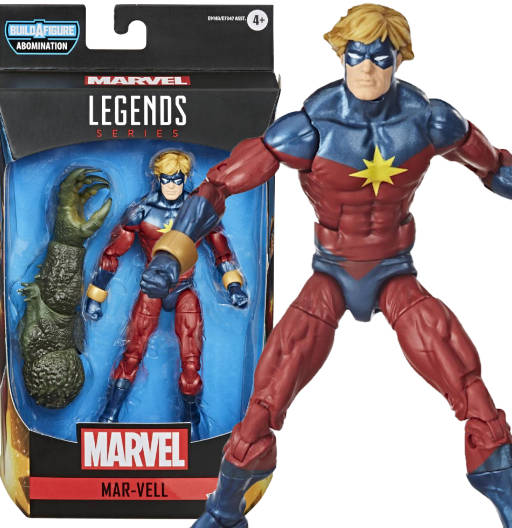 Mar-Vell | BAF Abomination | Hasbro 2020 | Marvel Legends