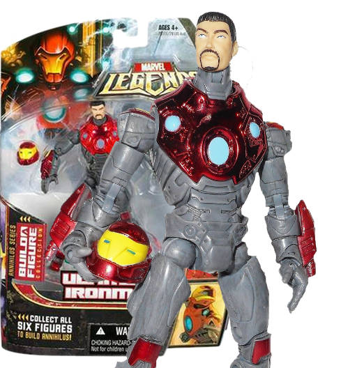 Ultimate Iron Man | BAF Annihilus | Hasbro 2006 | Marvel Legends
