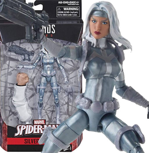 Silver Sable | BAF Kingpin | Spider-Man | Hasbro 2019 | Marvel Legends