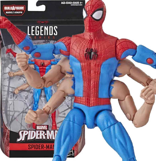 Six-Arm Spider-Man | BAF Kingpin | Spider-Man | Hasbro 2019 | Marvel Legends