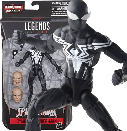 Symbiote Spider-Man | BAF Kingpin | Spider-Man | Hasbro 2019 | Marvel Legends