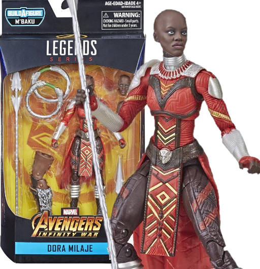 Dora Milaje | BAF M'Baku | Avengers: Infinity War | Hasbro 2019 | Marvel Legends