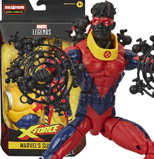 Marvel's Sunspot | BAF Strong Guy | X-Force | Hasbro 2020 | Marvel Legends