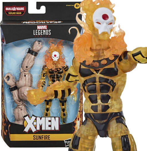 Sunfire | BAF Sugarman | X-Men: Age Of Apocalypse | Hasbro 2020 | Marvel Legends