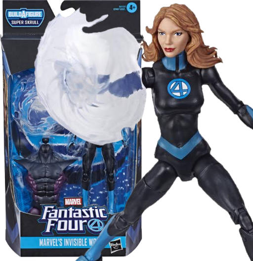 Marvel's invisible Woman | BAF Super Skrull | Los 4 Fantasticos | Hasbro 2020 | Marvel Legends