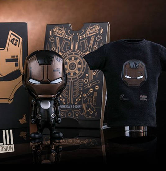 Figura Cosbaby (s) de Mark XLIII (Stealth Mode Version) | Avengers: Age Of Ultron | COSB 191