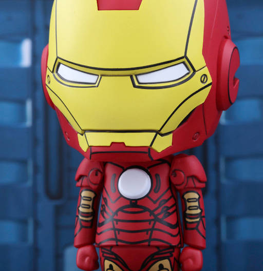 Figura Cosbaby (s) de Iron Man Mark III - Comic Color Version | Iron Man 2 | COSB 281