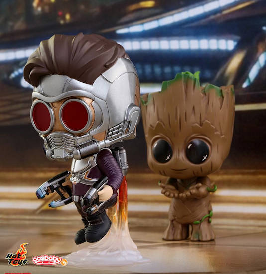Figura Cosbaby (s) de Star-Lord & Groot | Guardians of the Galaxy Vol.2 | COSB 361