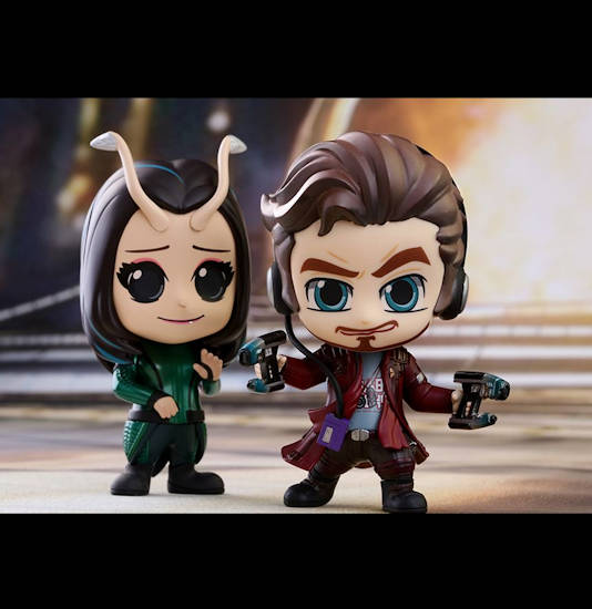 Figura Cosbaby (s) de Star-Lord & Mantis - Set of 2 | Guardians of the Galaxy Vol.2 | COSB 364