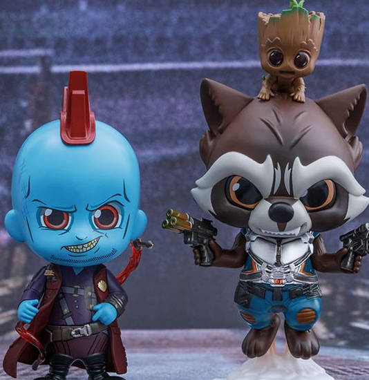 Figura Cosbaby (s) de Rocket, Groot & Yondu | Guardians of the Galaxy Vol.2 | COSB 365