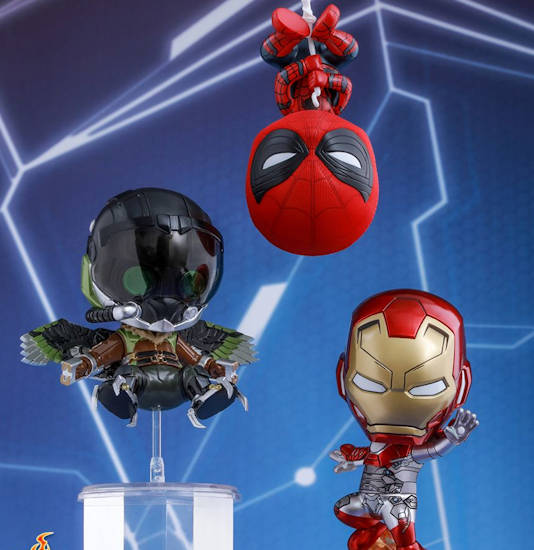 Figura Cosbaby (s) de Spider-Man, Iron Man Mark XLVII & Vulture - Set of 3 | Spider-Man: Homecoming | COSB 371