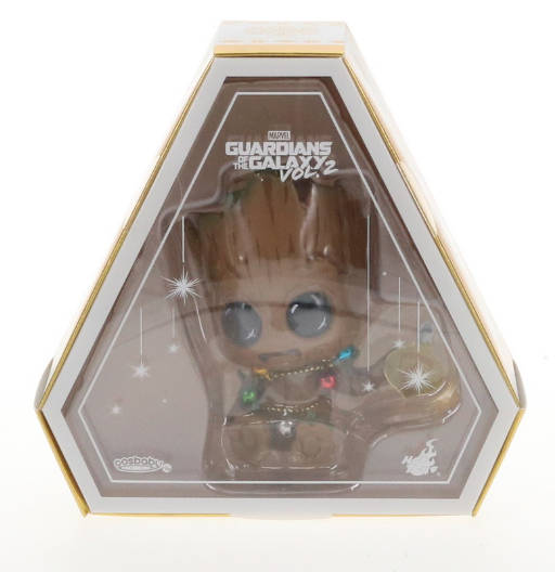 Figura Cosbaby (s) de Christmas Groot | Guardians of the Galaxy Vol.2 | COSB 428
