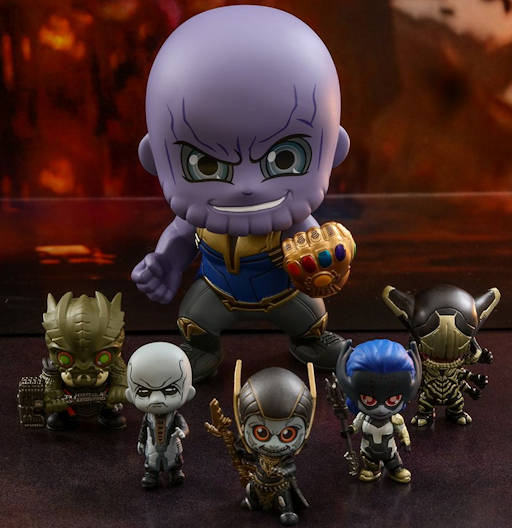 Figura Cosbaby (s) de Thanos & Black Order | Avengers: Infinity War | COSB 451